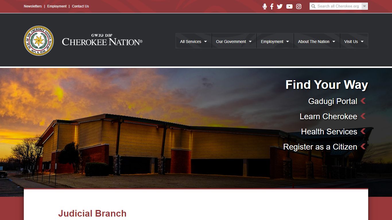 Judicial Branch::Cherokee Nation Website